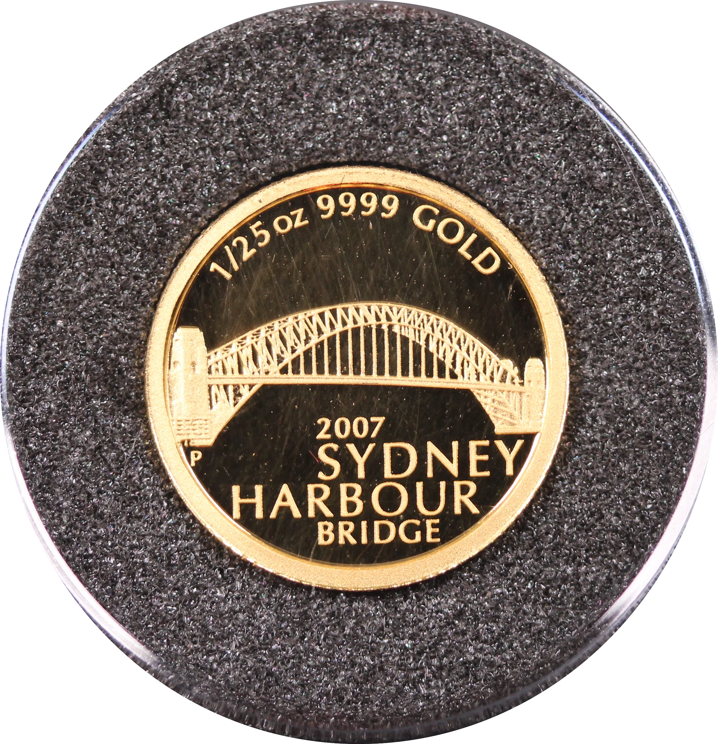 2007 Sydney Harbour Bridge 1/25oz Gold Proof Coin