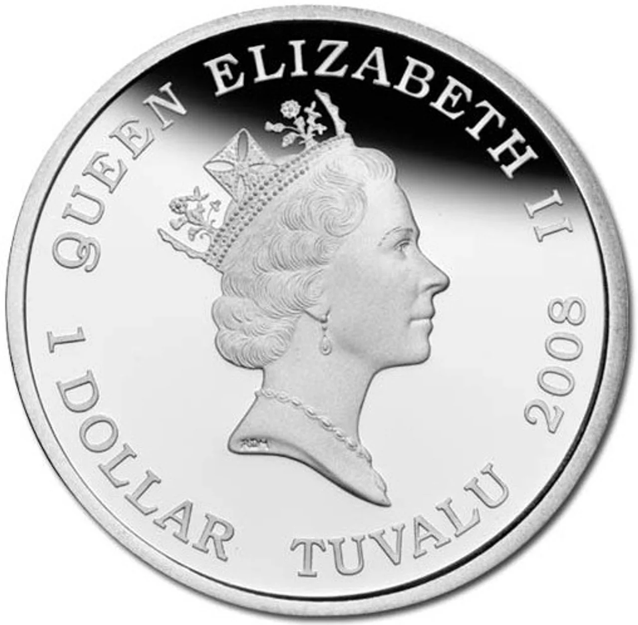 2008 $1 Deadly and Dangerous Blue Ringed Octopus 1oz Silver Coloured Proof Coin - Image 2