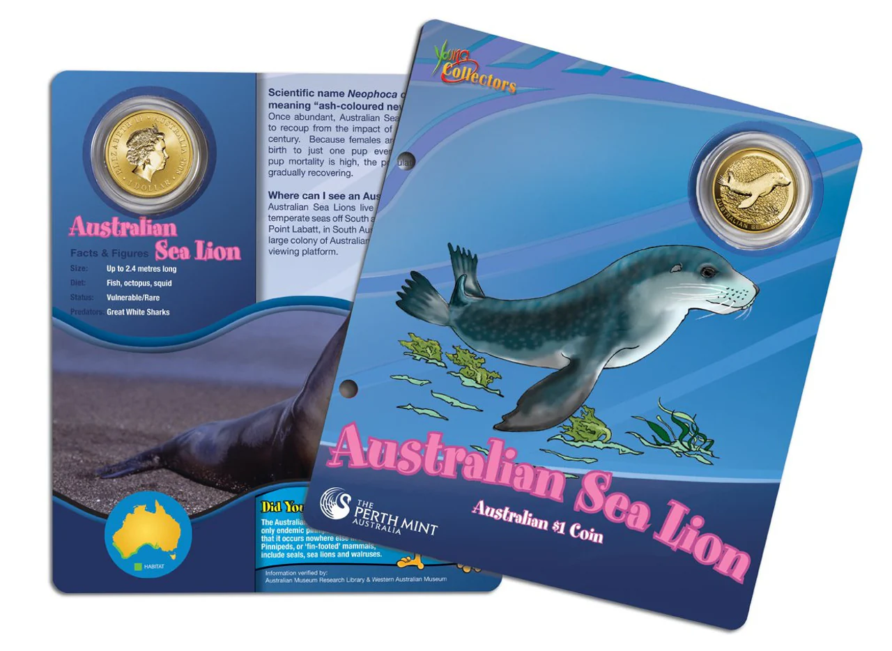 2008 $1 Young Collectors Australian Animals 12 Coin Set - Image 10
