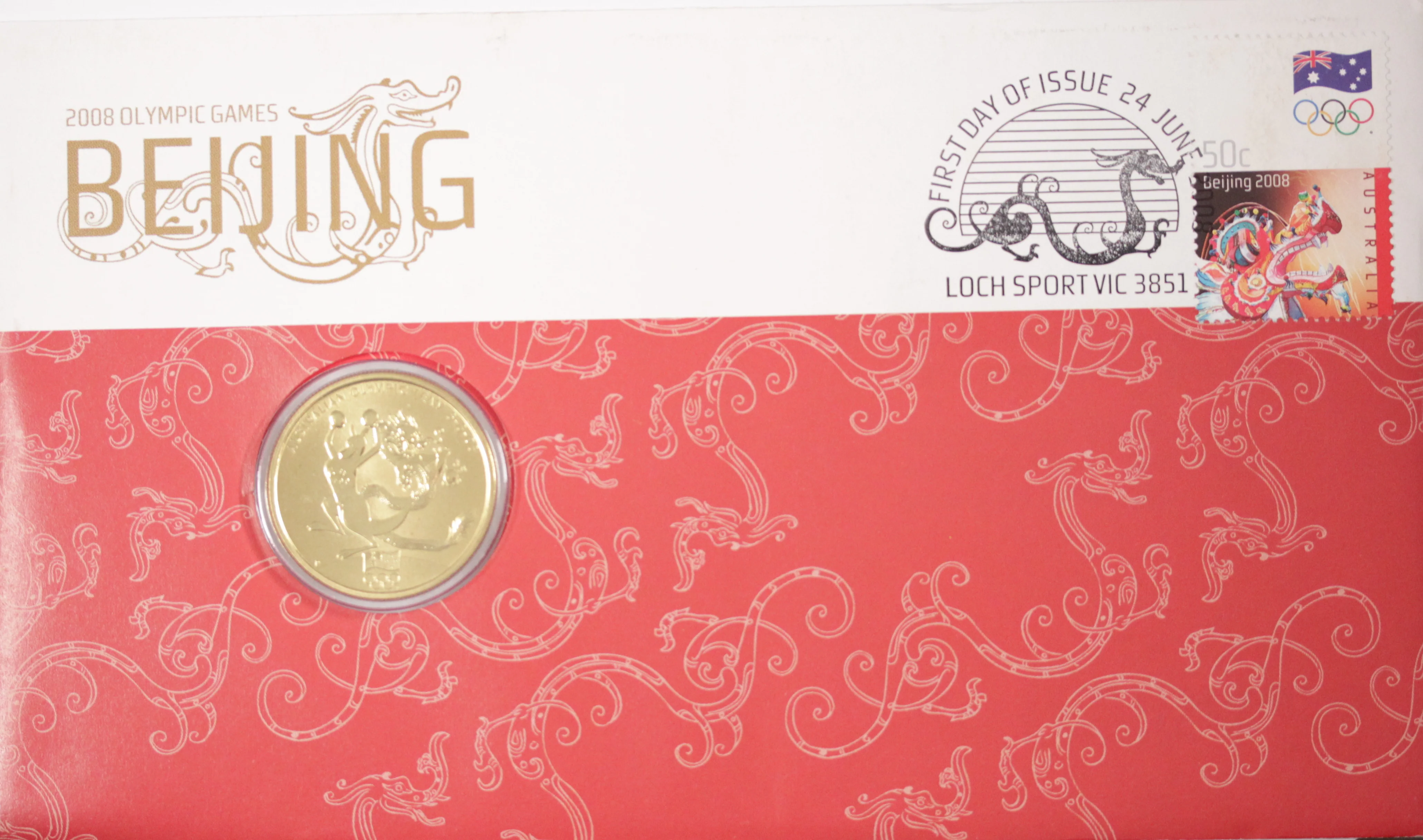 2008 Beijing Olympic Games $1 PNC