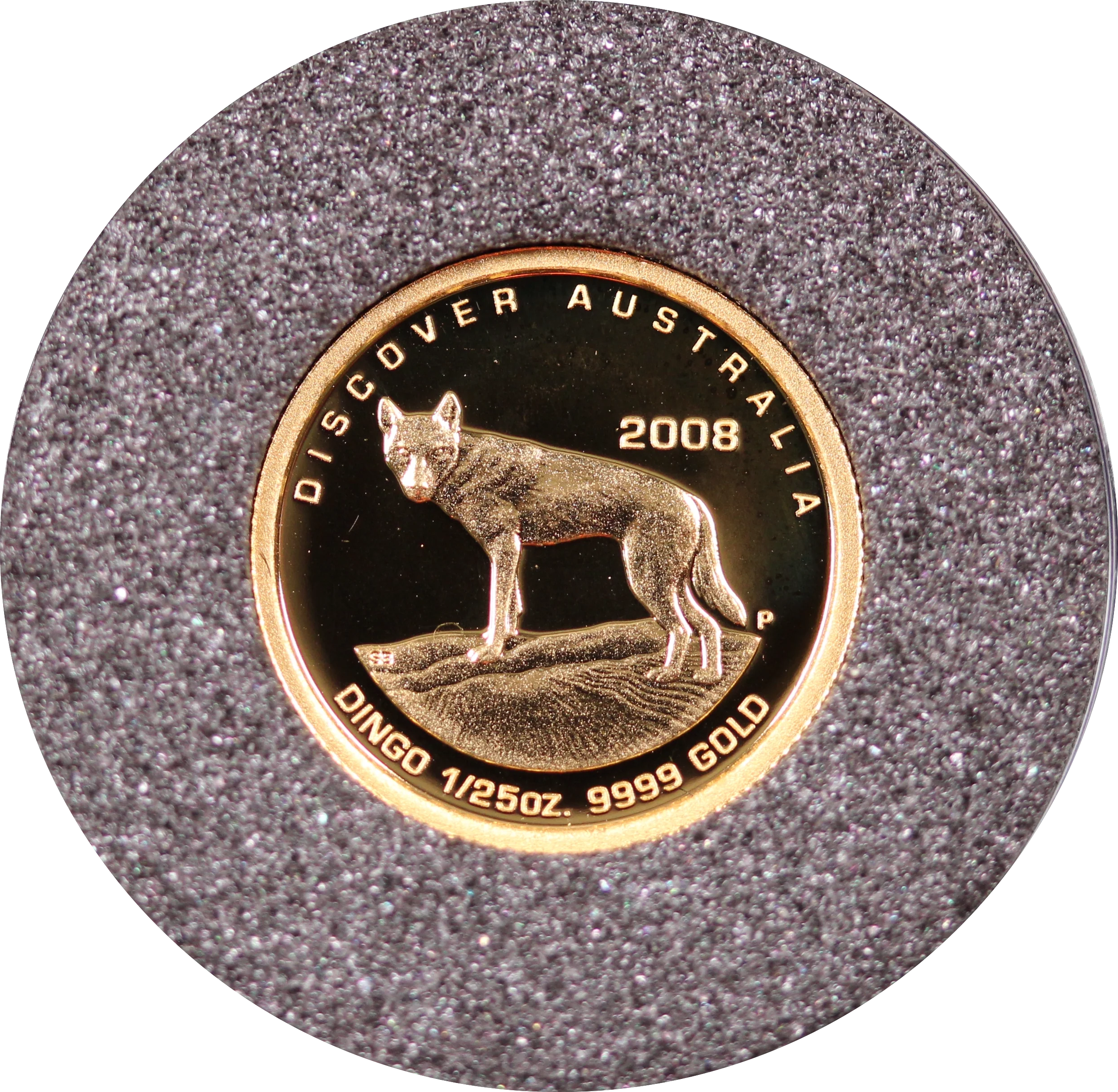2008 Dingo 1/25oz Gold Proof Coin