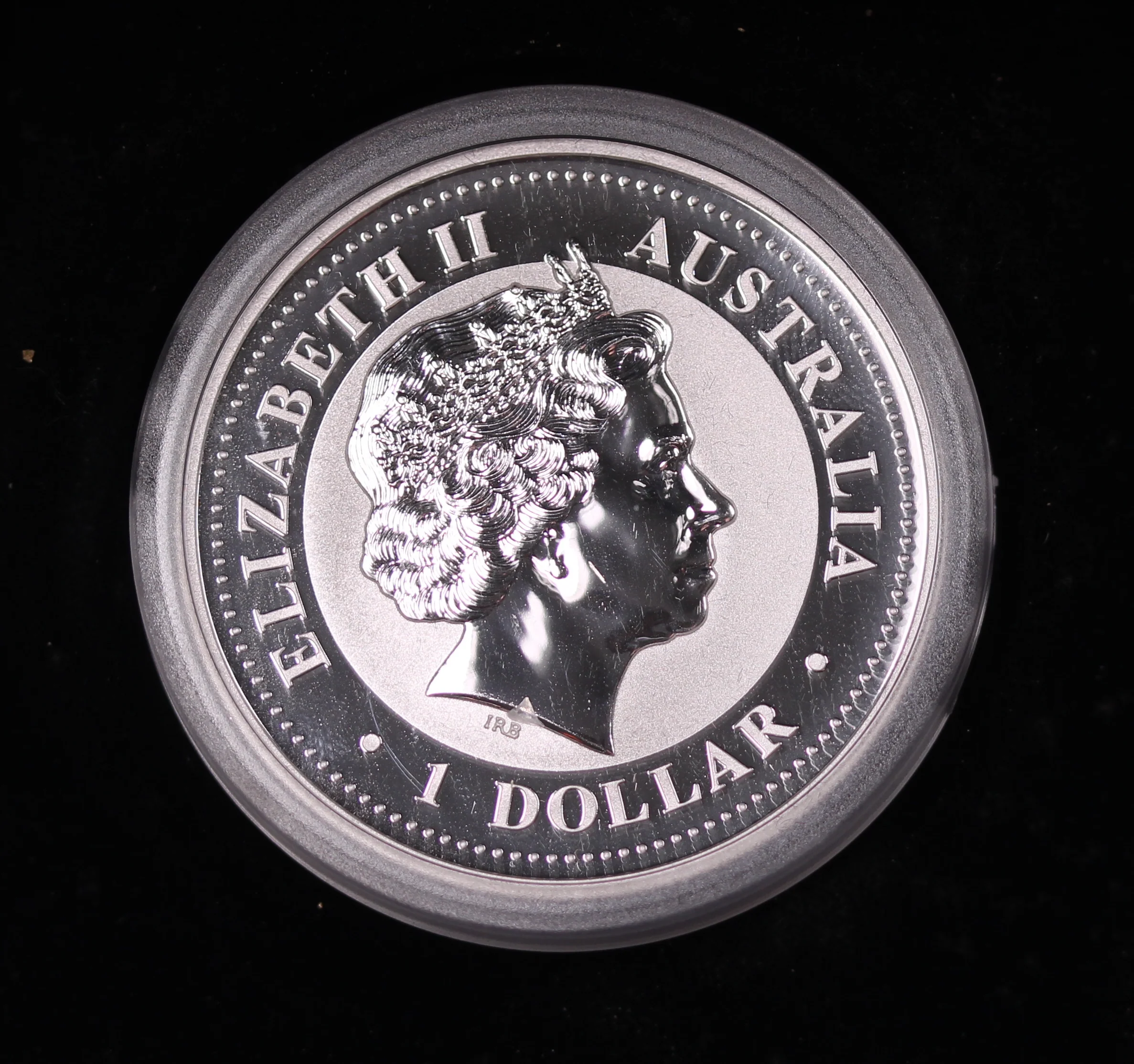 2008 Kookaburra 1oz Silver Gilded Proof Coin ANDA Show Special - Image 4