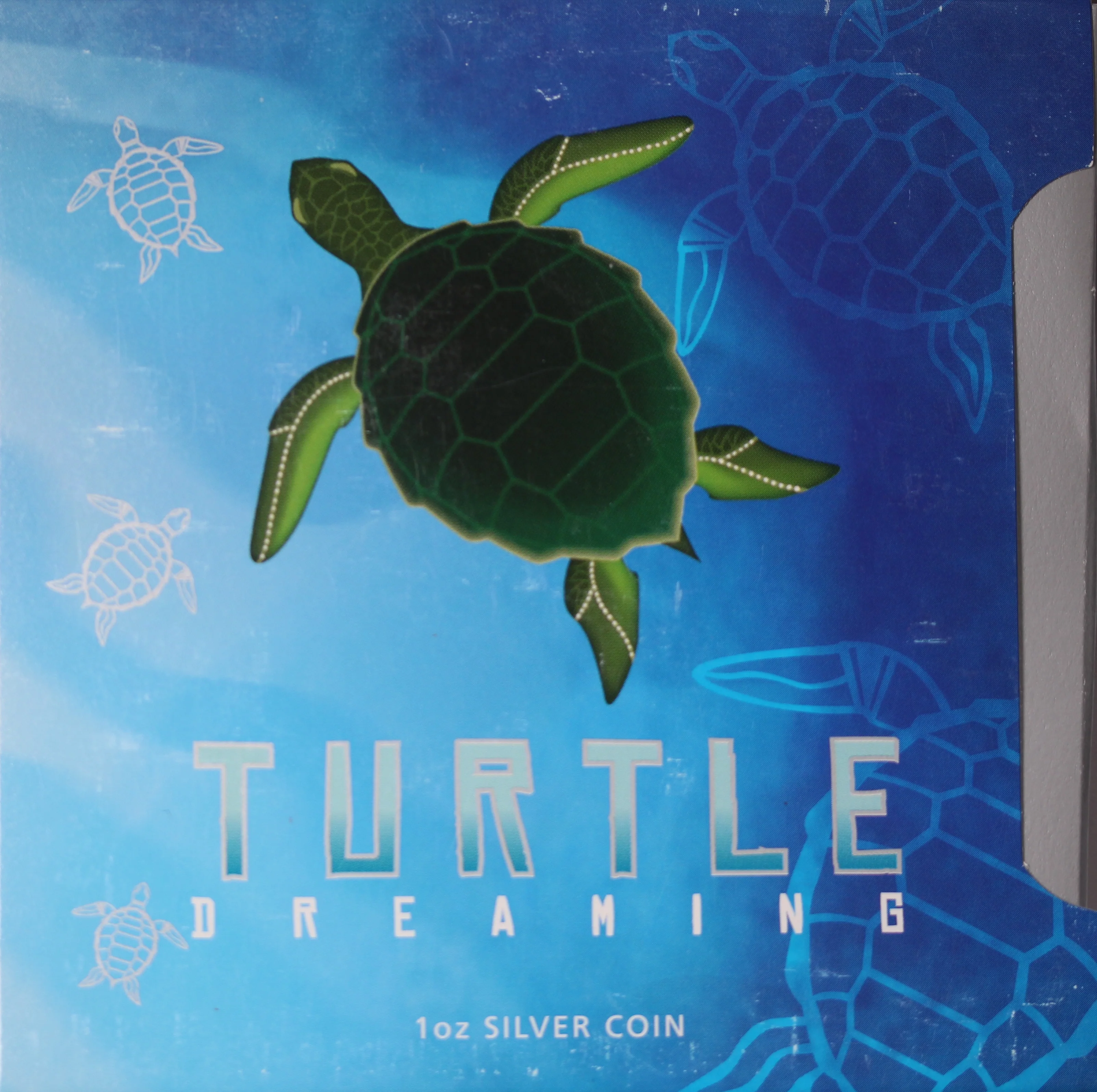 2008 Turtle Dreaming 1oz Silver Ingot - Image 2
