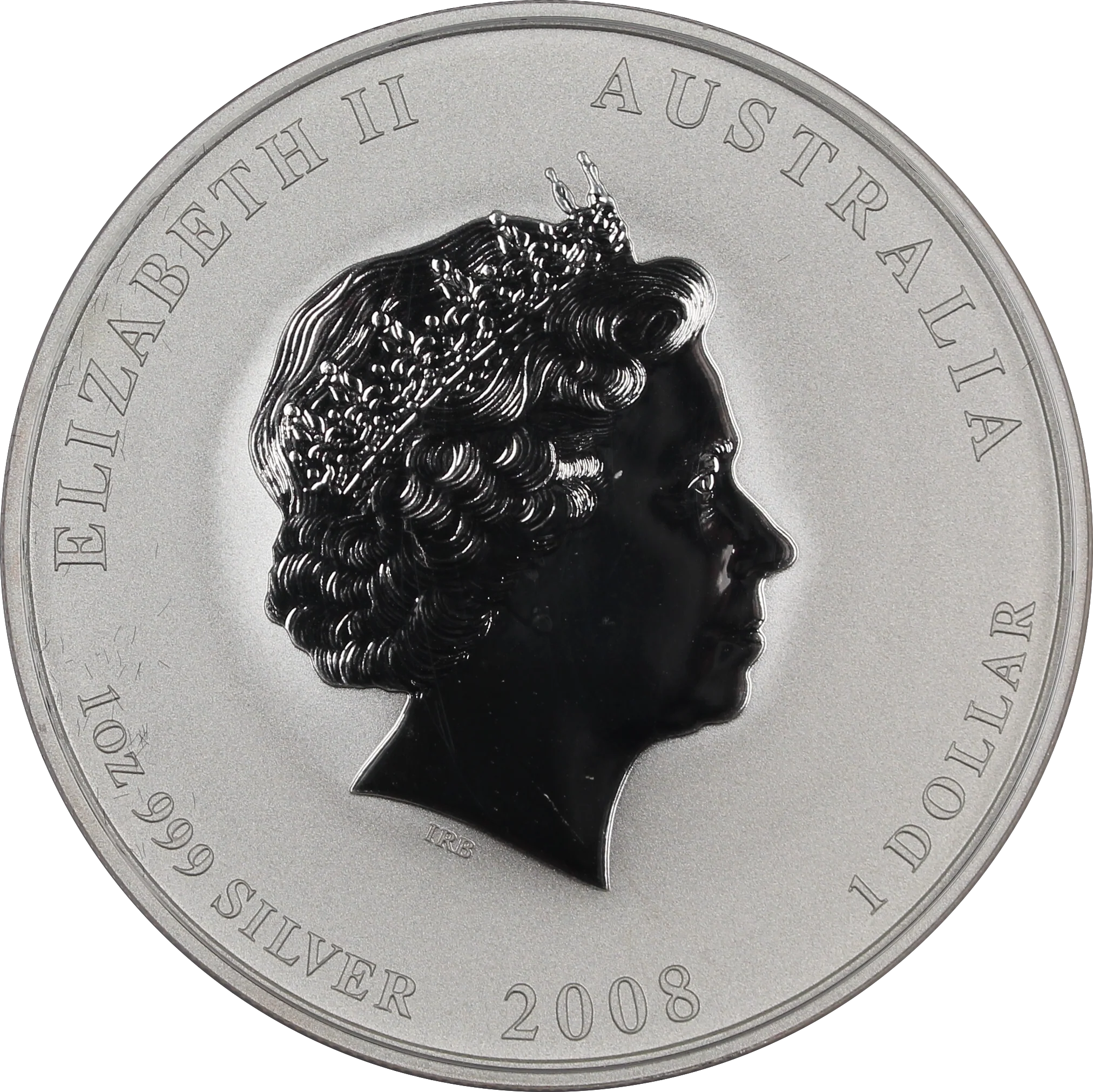 2008 Year of the Mouse Coloured 1oz Silver Proof - Image 3