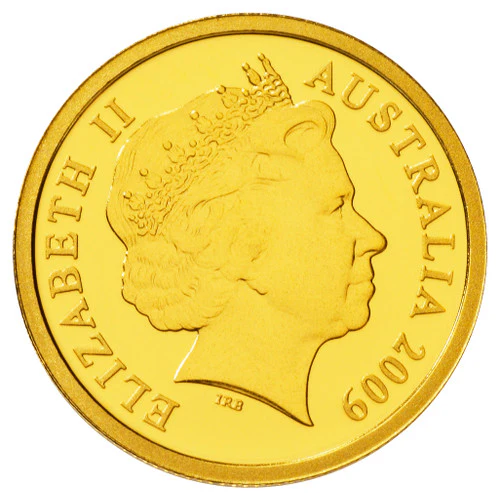 2009 $5 Little Dinkums Petey Platypus 1/25oz Gold Proof Coin - Image 2