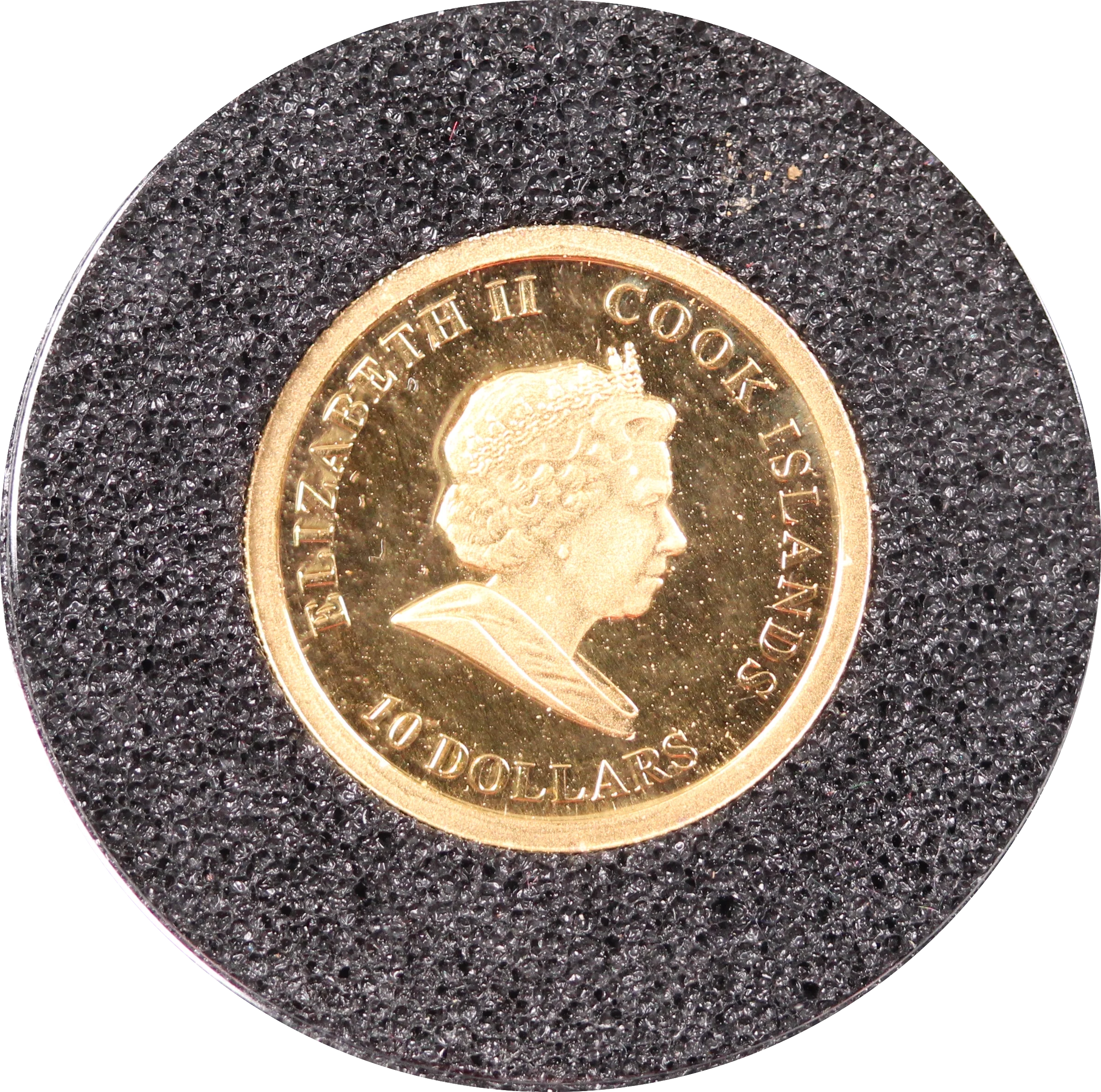 2009 Apollo 11 1.2g .999 Gold Proof Coin - Image 2