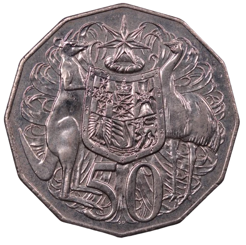 2009 Coat of Arms 50c Coin