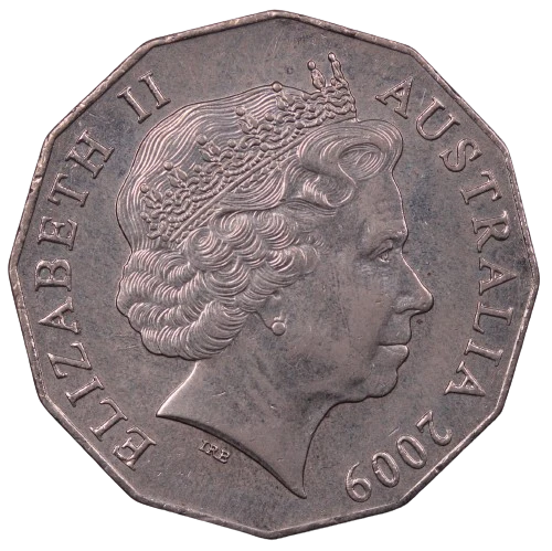 2009 Coat of Arms 50c Coin - Image 2