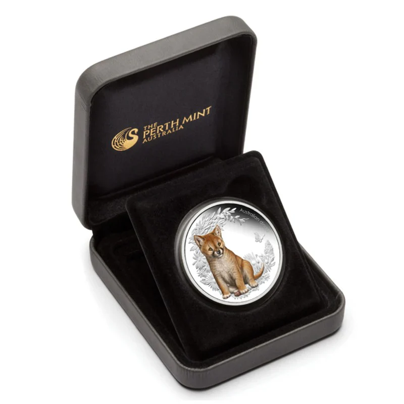 2011 Bush Babies Dingo 1/2oz Silver Proof - Image 4