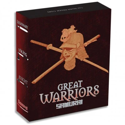2010 Great Warriors - Samurai 1oz Silver Proof Coin - Image 2