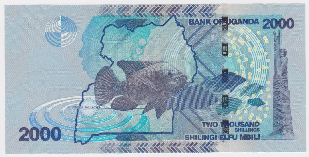 2010 Uganda 2000 Shillings UNC - Image 2