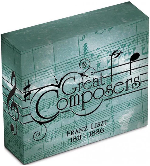 2011 $1 Great Composers Franz Liszt 1811-1886 1oz Silver Proof Coin - Image 3