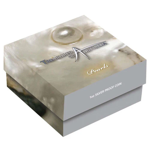 2011 $1 Treasures of Australia Pearls 1oz Silver Proof Coin - Image 4