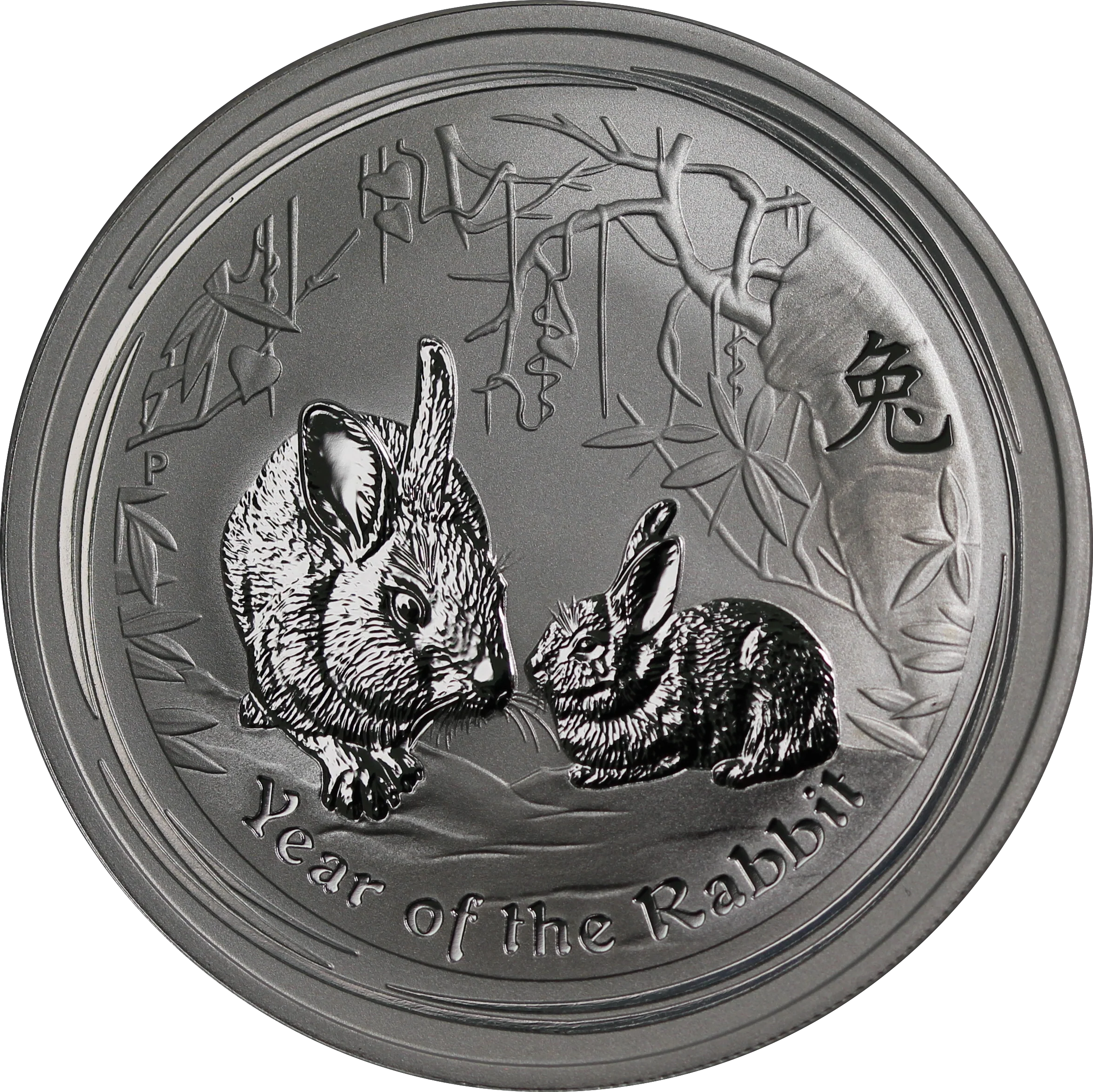 2011 1oz Silver Year of the Rabbit Coin