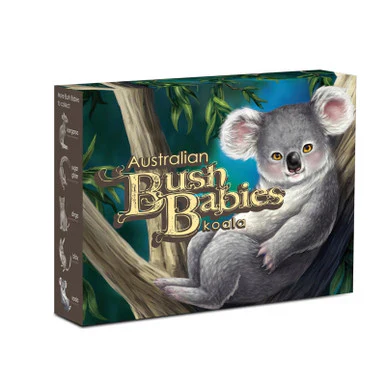 2011 Bush Babies Koala 1/2oz Silver Coloured Proof 50c Coin - Image 2