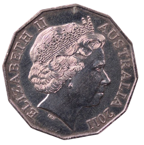 2011 Coat of Arms 50c Coin - Image 2