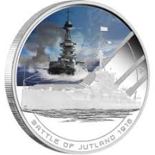 2011 Famous Naval Battles - Jutland $1 Silver Proof Coin