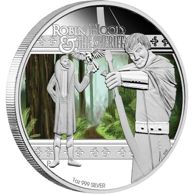 2011 Heroes and Villains 5x 1oz Silver Proof Set - Image 3