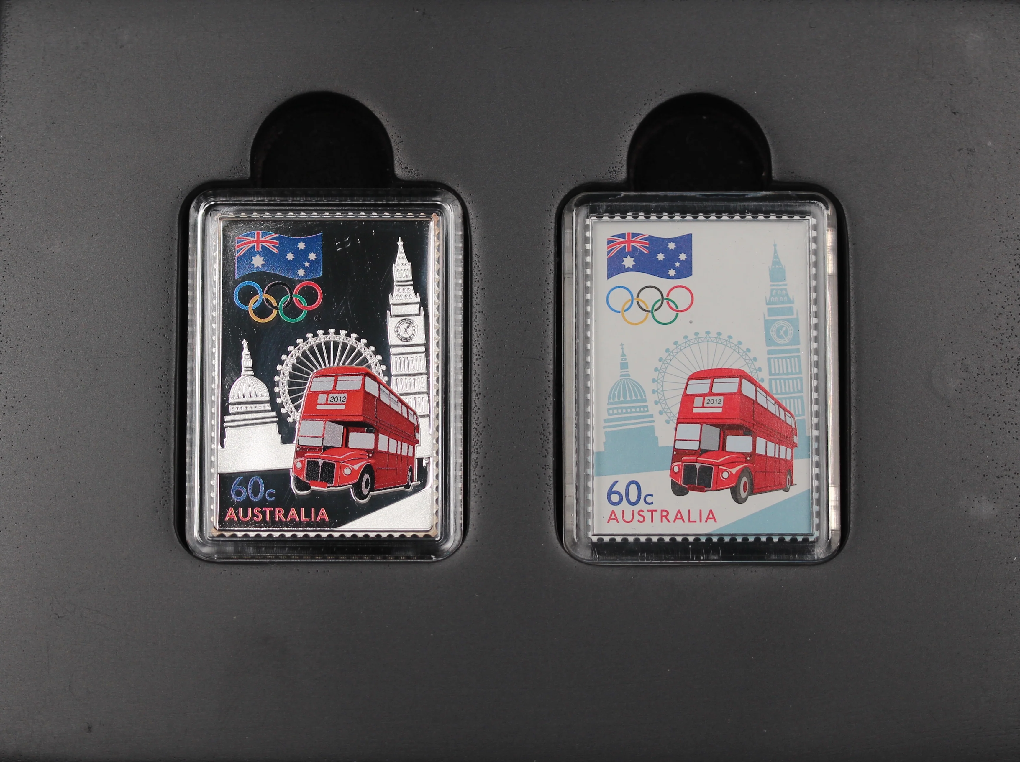 2011 Olympic Road to London 1/2oz Silver Proof Stamp and Coin Set - Image 2