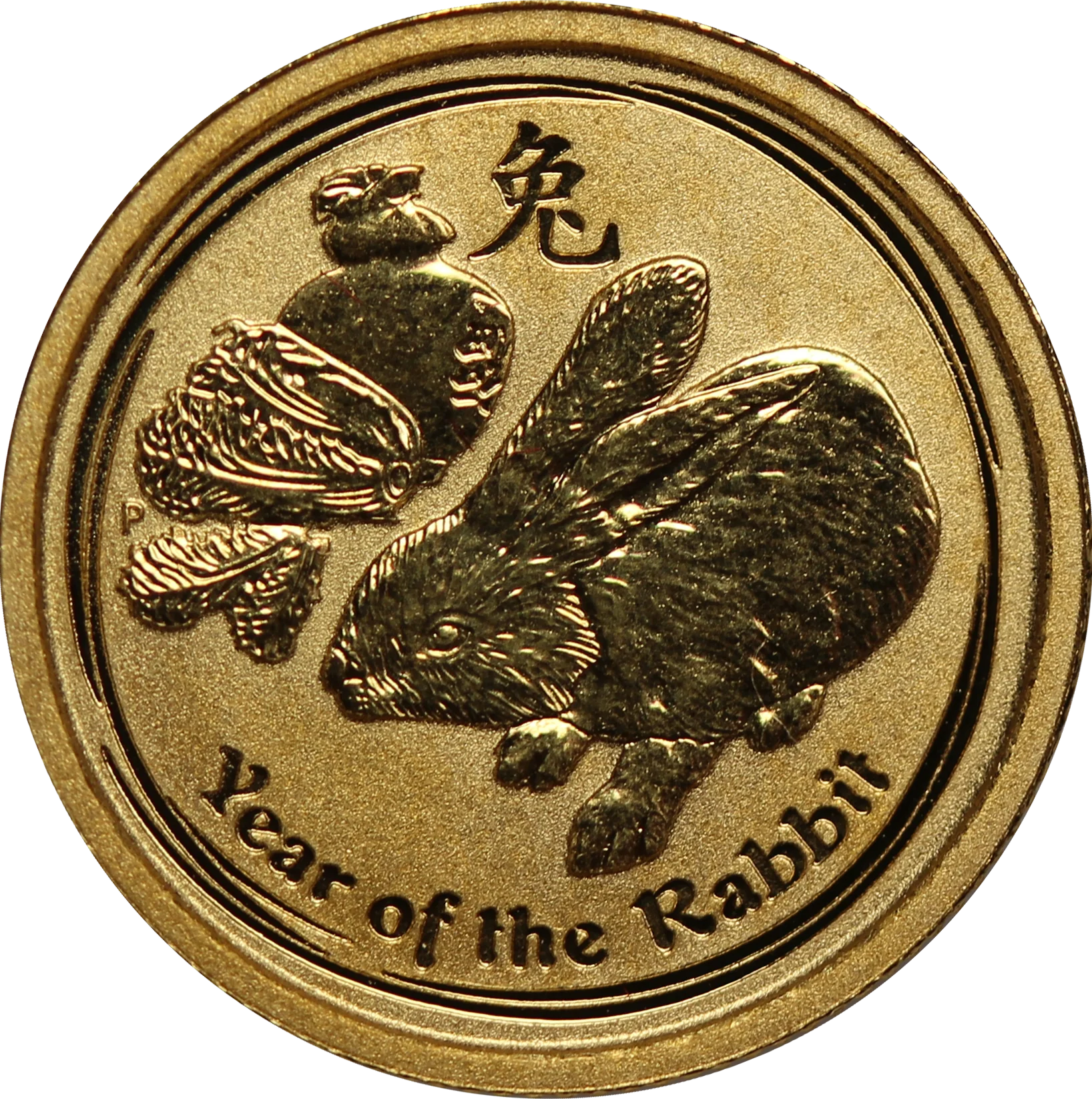 2011 Year of the Rabbit 1/20oz Gold Coin