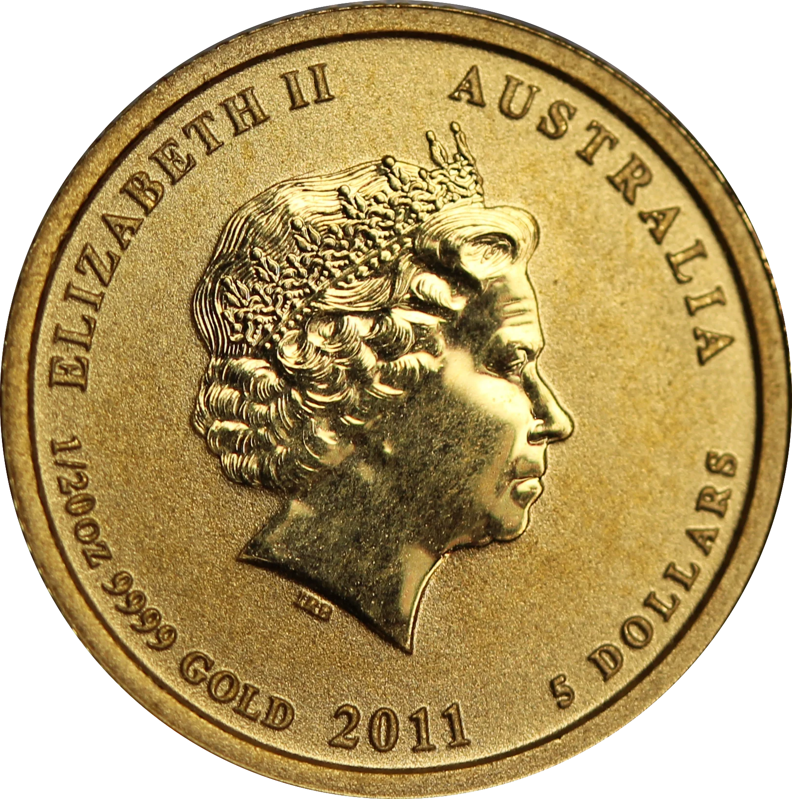 2011 Year of the Rabbit 1/20oz Gold Coin - Image 2