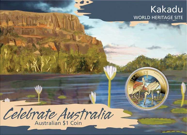 2012 $1 Celebrate Australia World Heritage Site Coloured Uncirculated 5 Coin Set - Image 3