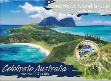 2012 $1 Celebrate Australia World Heritage Site Coloured Uncirculated 5 Coin Set - Image 4