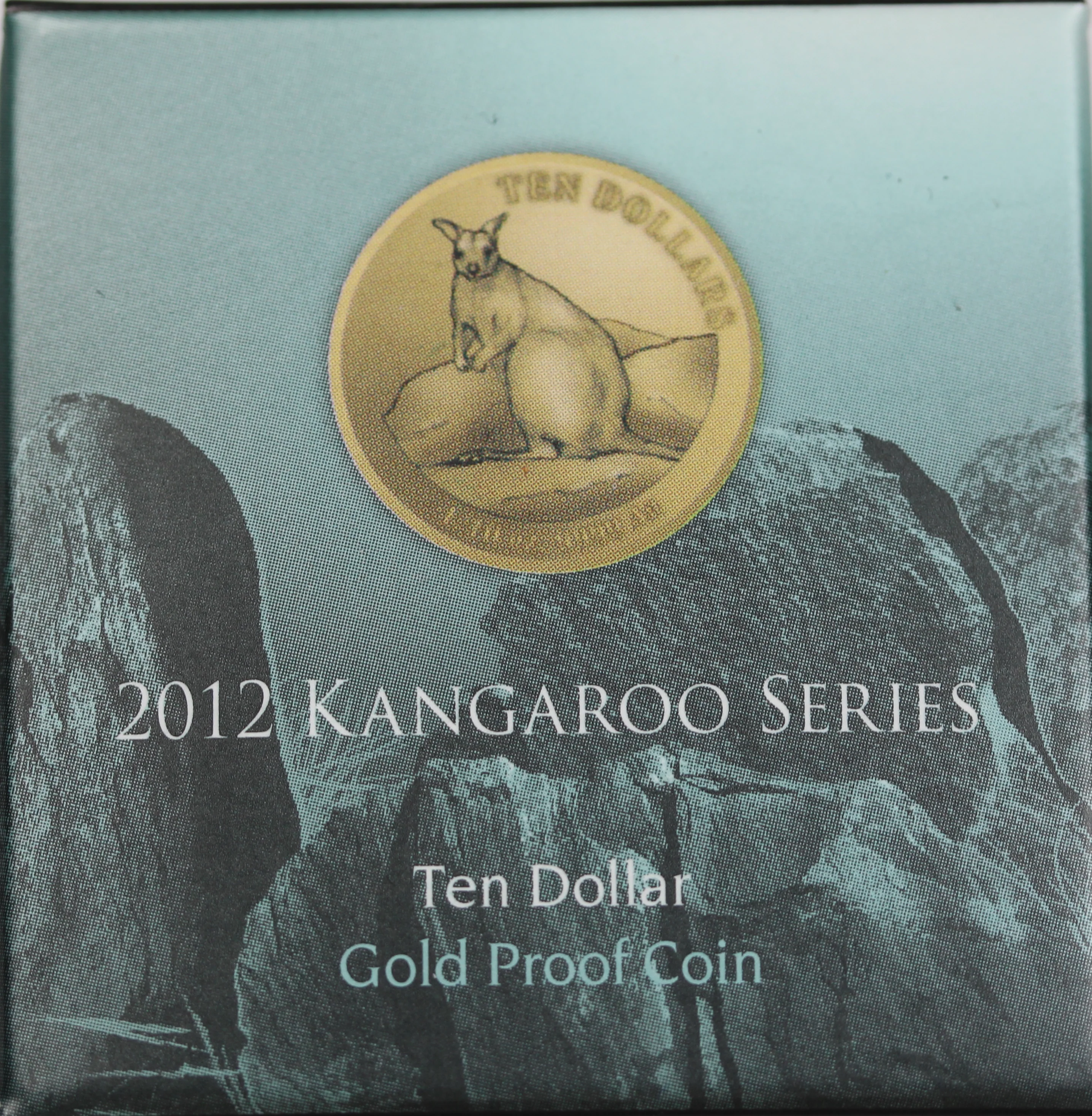 2012 $10 Kangaroo Rock Wallaby 1/10oz Gold Proof Coin
