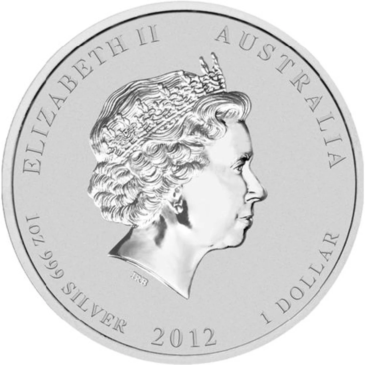 2012 Brisbane ANDA Lunar Year of the Dragon 1oz Silver Proof Coin - Image 3