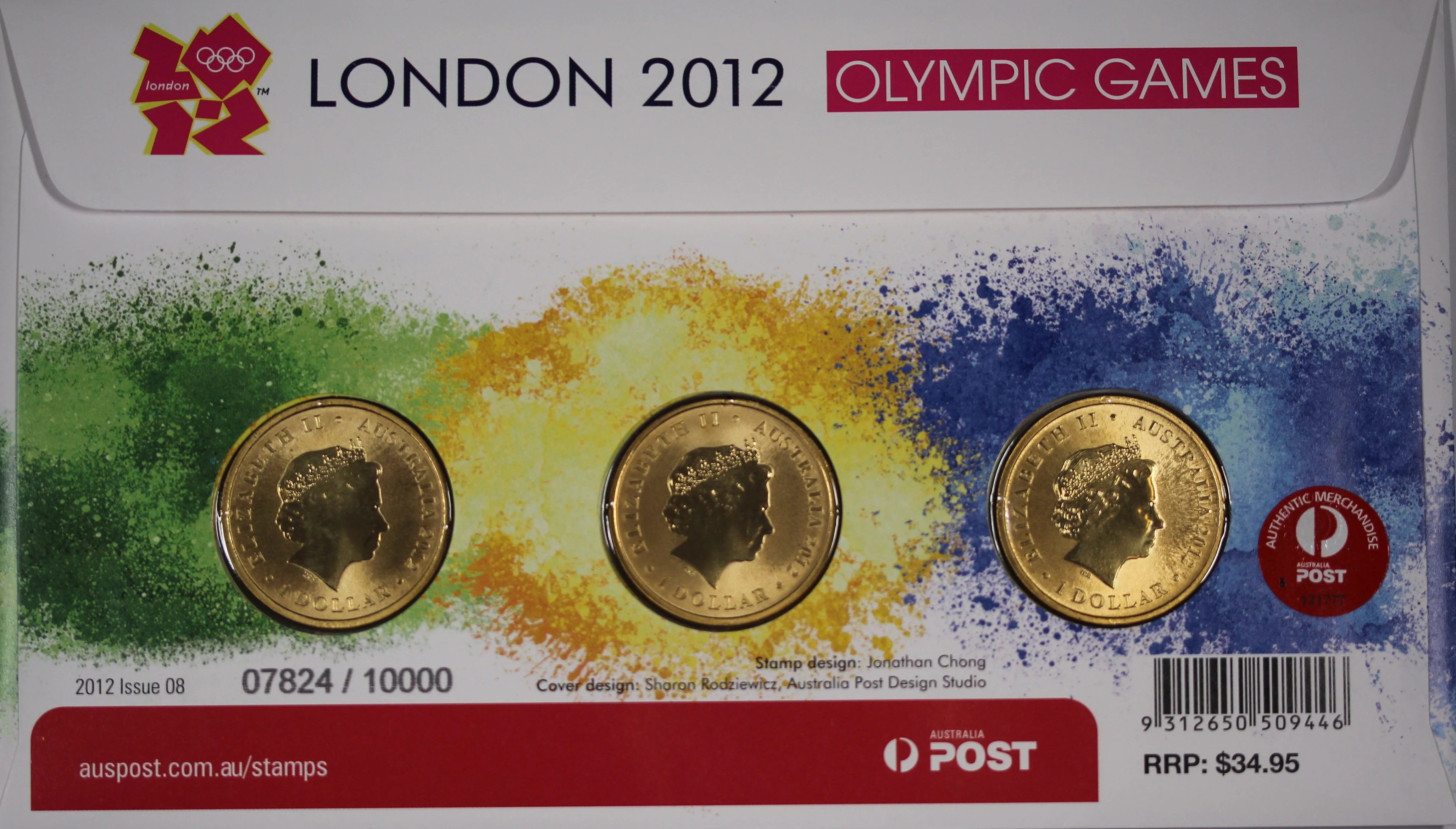 2012 London Olympic Games $1 Trio PNC - Image 2