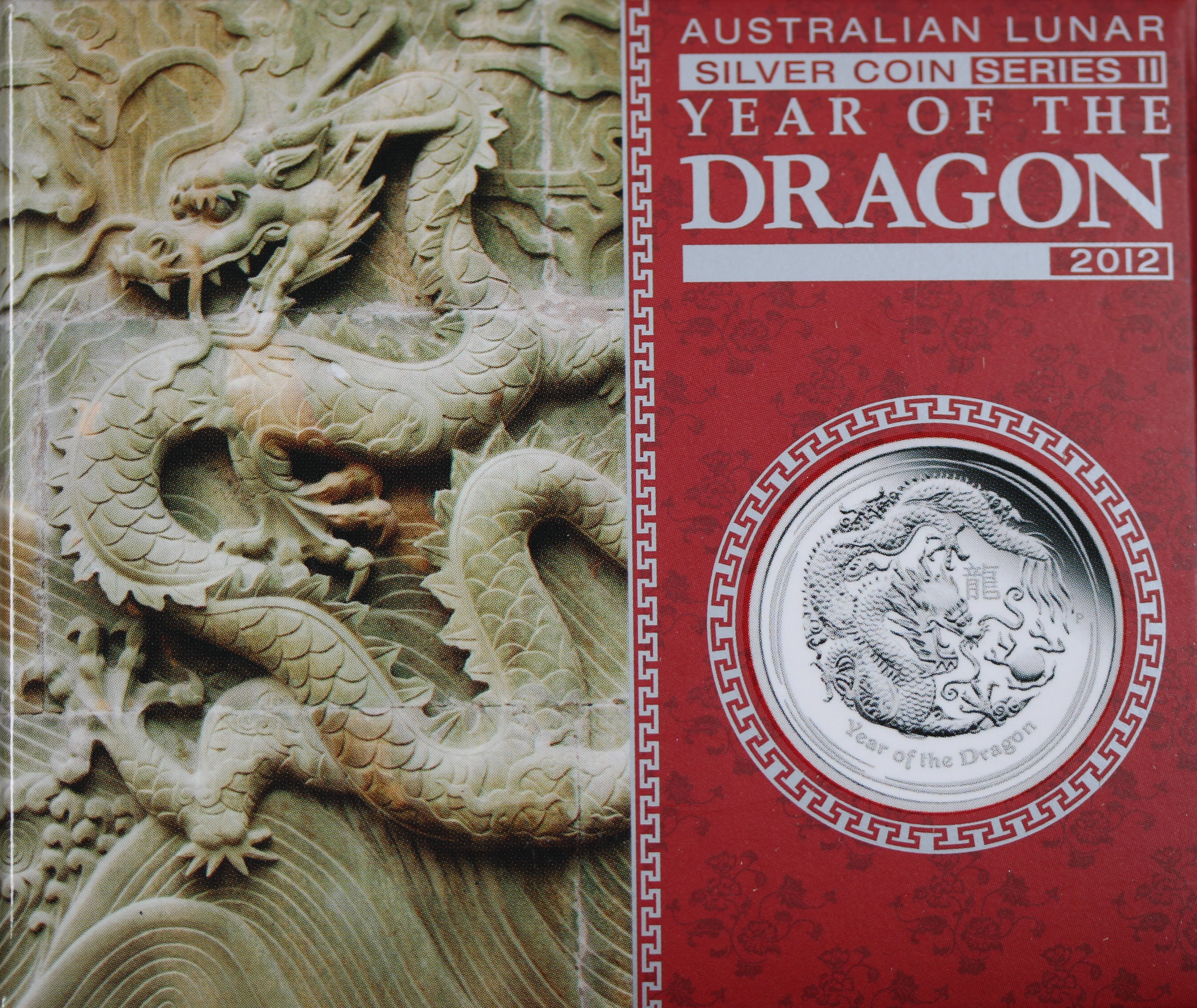 2012 Lunar Year of the Dragon 1oz Silver Proof Coin