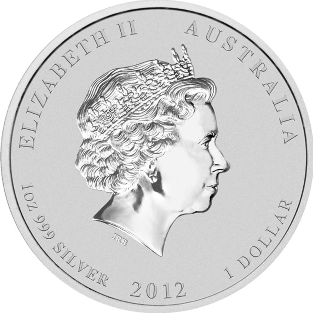 2012 Melbourne ANDA Lunar Year of the Dragon 1oz Silver Proof Coin - Image 4