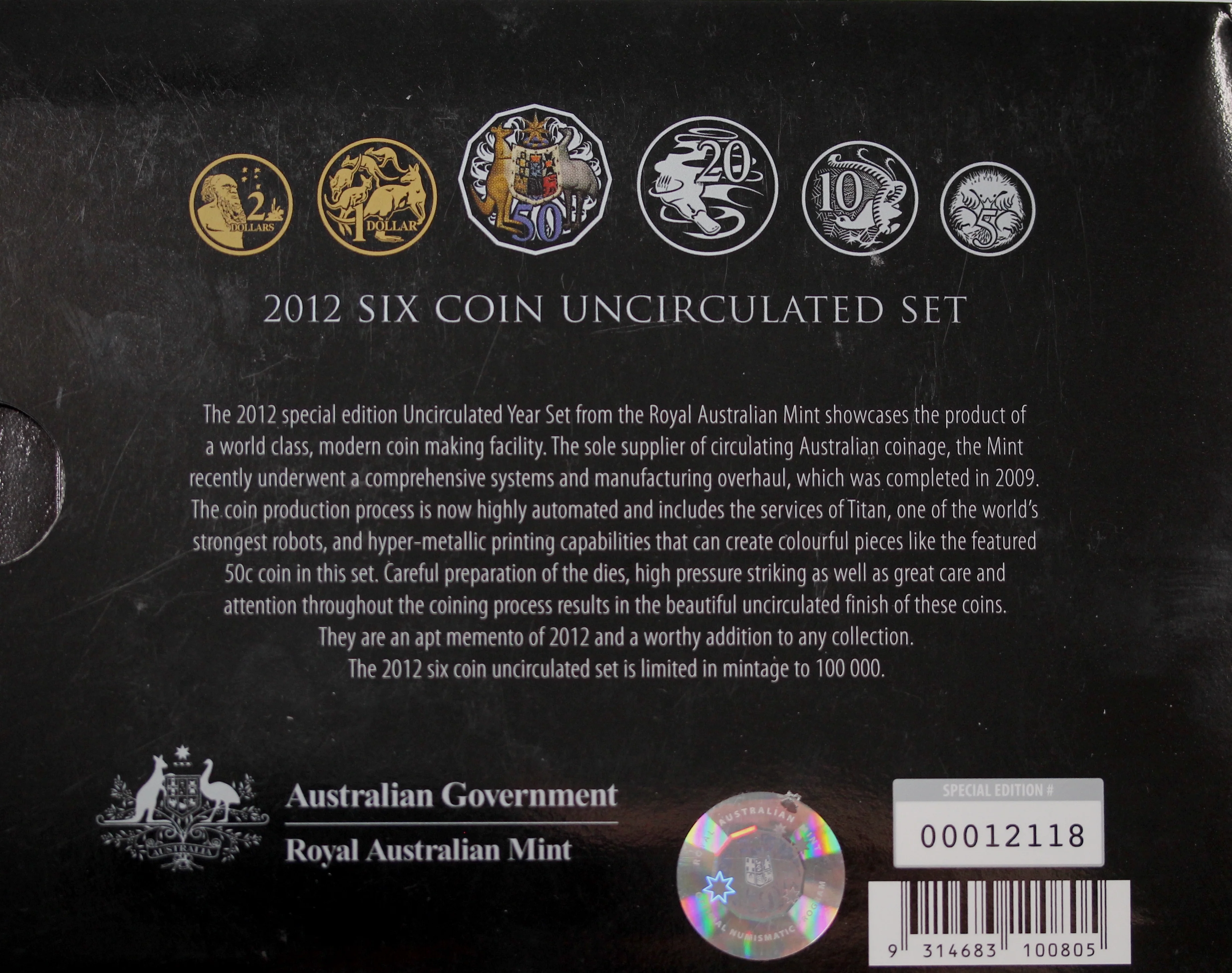 2012 Mint Set - Image 5