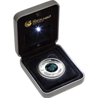 2012 Opal Series Wombat 1oz Silver Proof Coin - Image 3
