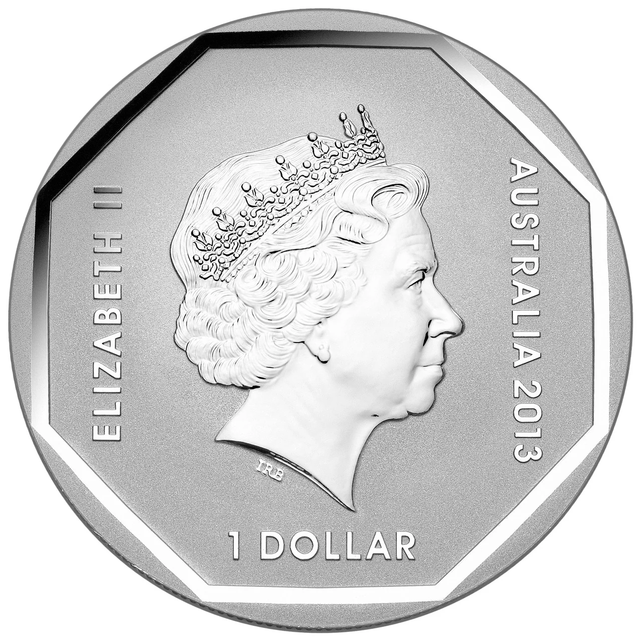 2013 $1 Australian Road Signs Kangaroo 1oz Silver Frosted Uncirculated Coin - Image 2