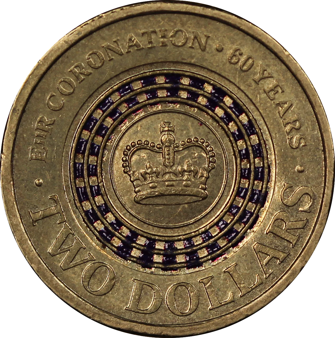 2013 $2 Purple Coronation EF