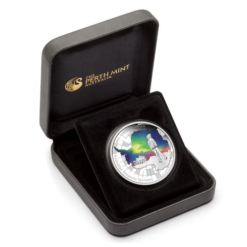 2013 Aurora Australis 1oz Silver Proof - Image 2