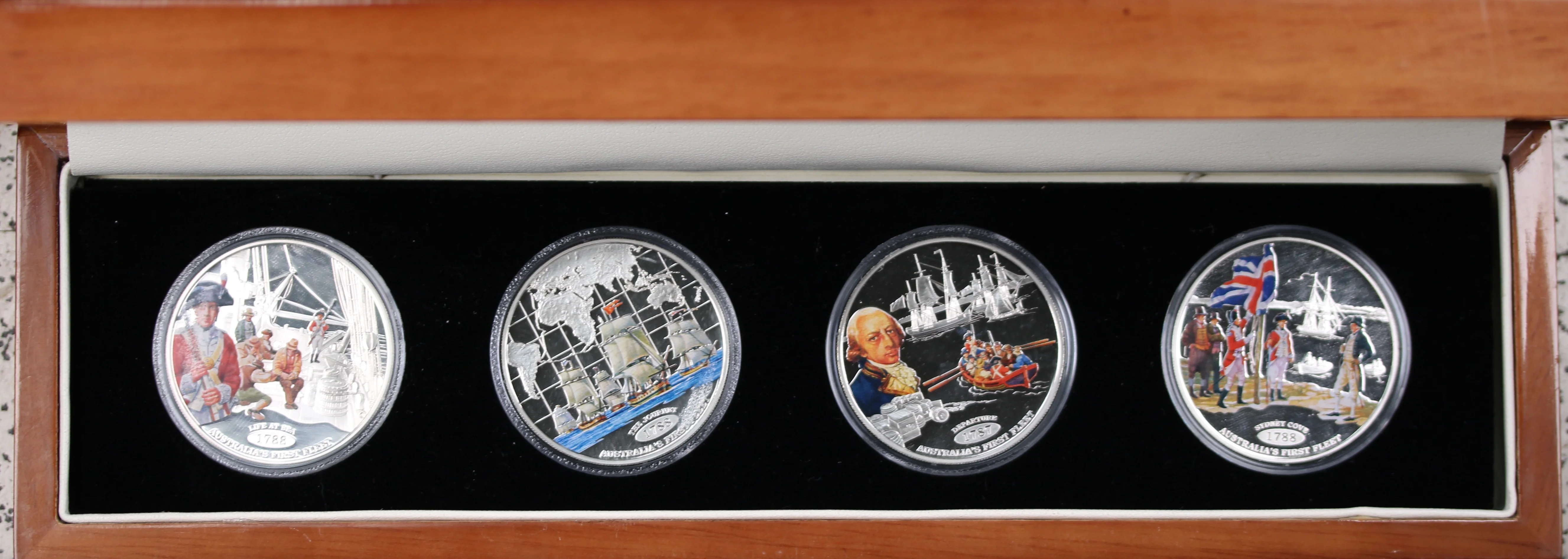 2013 Australia's First Fleet Silver Proof Coin Set - Image 2