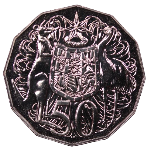 2013 Coat of Arms 50c Coin