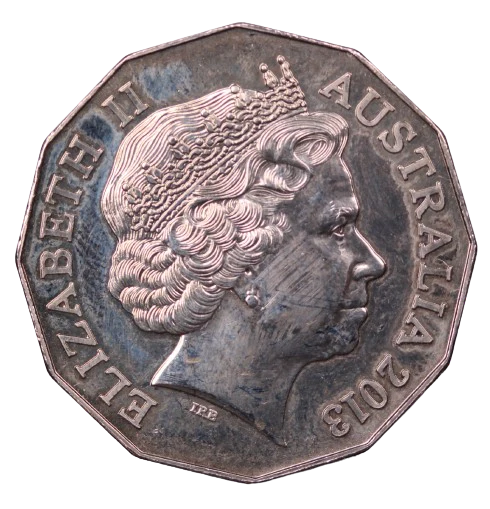 2013 Coat of Arms 50c Coin - Image 2