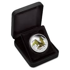 2013 Dragons of Legend - European Green Dragon 1oz Silver Proof Coin - Image 3