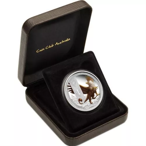 2013 Mythical Creatures Griffin 1oz Silver Proof Coin - Image 2