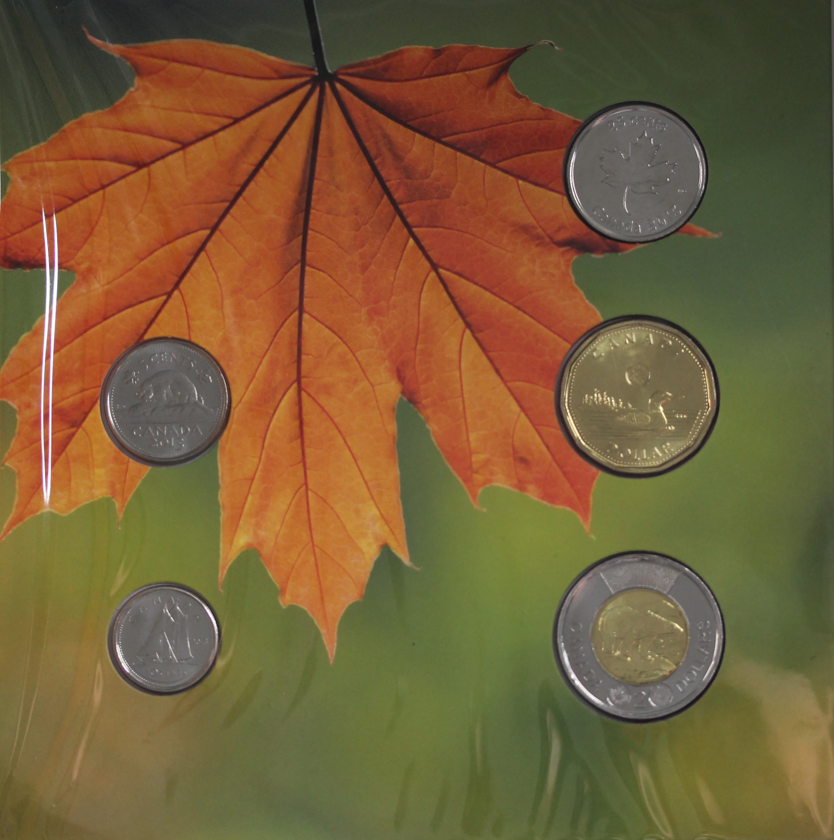 2013 Oh! Canada! Coin Set with Special Edition Quarter - Image 2