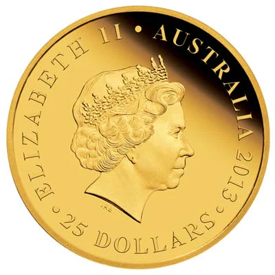 2013 Queen Elizabeth Coronation 60th Anniversary 1/4oz Gold Proof Coin - Image 2