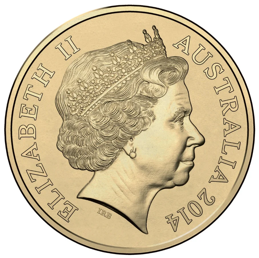 2014 $1 100 Years of ANZAC Uncirculated Individual Coin - Image 2