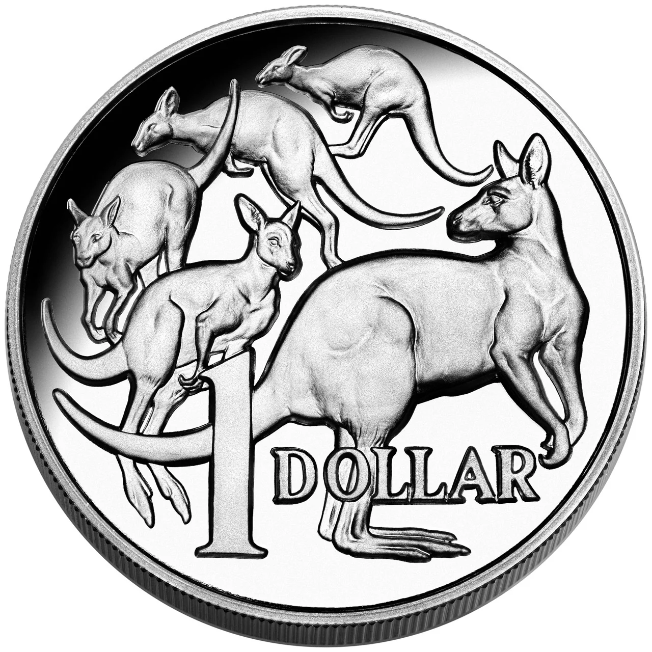 2014 $1 30th Anniversary of The $1 1oz Silver High Relief Proof Coin - Image 2