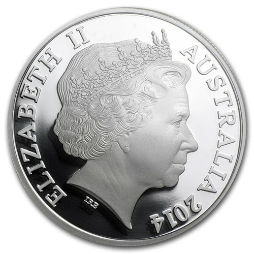 2014 $1 Kangaroo Series Explorer's First Sightings 1oz Silver Proof Coin - Image 2