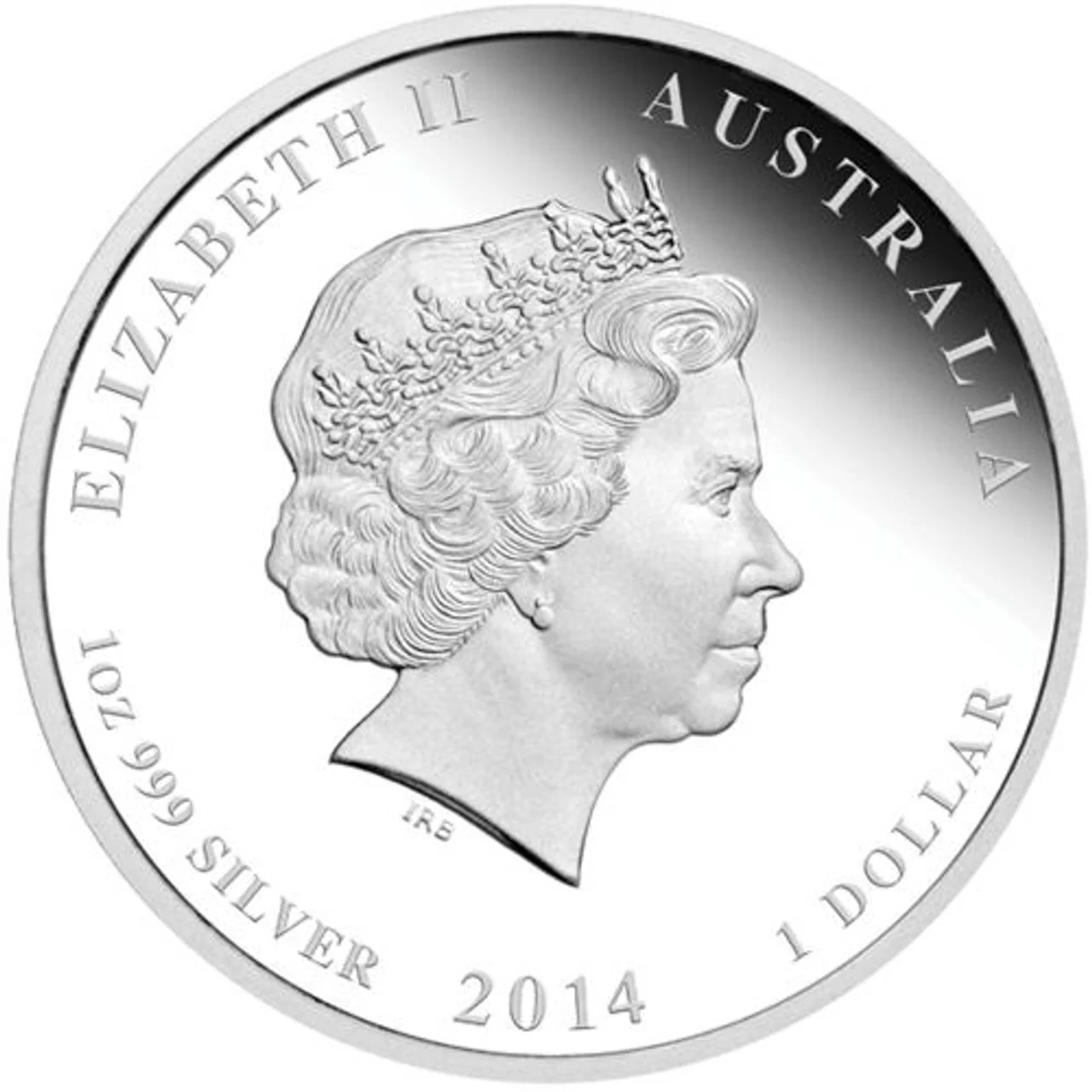 2014 1oz Silver Year of the Horse Coloured Proof Coin - Image 3