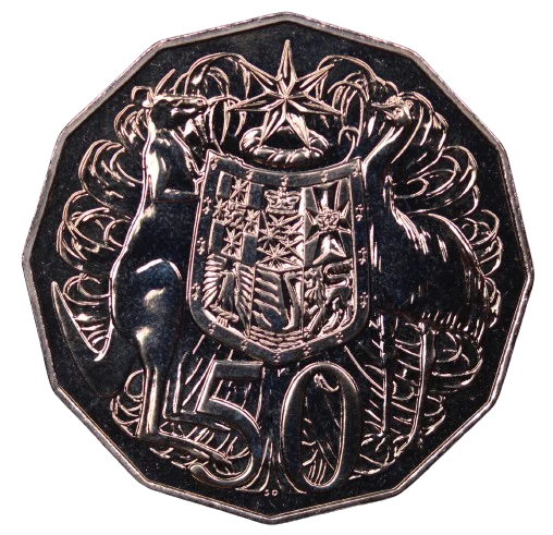 2014 Coat of Arms 50c Coin