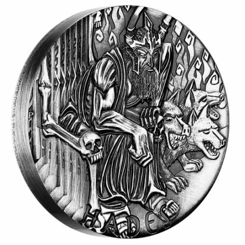 2014 Gods of Olympus – Hades 2oz Silver High Relief Coin